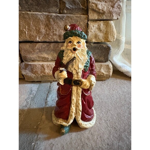 VINTAGE 1970 SANTA CLAUS OLD WORLD SMOKING PIPE INCENSE BURNER House of Lloyd - Picture 1 of 7